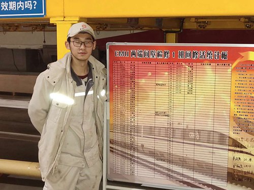 机电一体化专业优秀毕业生—王日垌